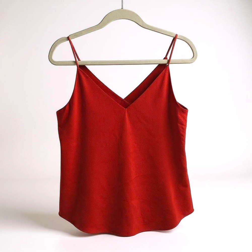 Express Vibrant Red Camisole Top